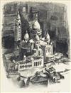 ROBERT DELAUNAY Three lithographs of Paris.